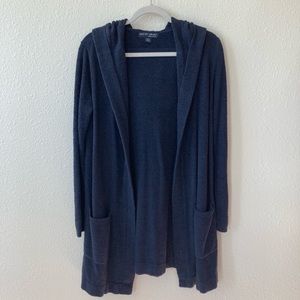 Barefoot Dreams CozyChic Lite Hooded Cardigan